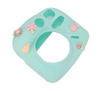 Zerodis Capa de Protección de Silicona de Cámara Instantánea, Manga de Cámara de Cubierta Suave Ligera con Correa de Hombro Ajustable Compatible con 7 Más 14x13x6cm (Planta Azul)