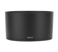 Zerodis Capucha de Lente de Cámara, Cámaras DSLR HB-57 Bloque de Fotografía de Lente Macro Bloqueos Excesivos de la Capucha de la Luz Solar para la Cámara AF S 55-300 Mm F4.5-5.6g Ed VR