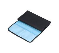 Zerodis Case de Billetera de Filtro, Llena Espuma, Impermeable, Impermeable, Bolsa Almacenamiento Filtro Lente Cámara Compacta con 6 Bolsillos, Diseño Plegable Portátil para Fotógrafos sobre la