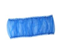 Zerodis Catchante de Semillas a Escala Cubierta de Jaula de Pájaros de Nylon Grande para Interior Ligero, 4 Colores, Diseño Transpirable y Lavable para Productos para Mascotas (Blue)