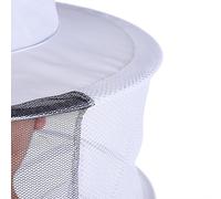 Zerodis Chaqueta de Apicultor Profesional con Velo con Capucha, Equipo de Traje Protector Transparente para Ropa de Apicultura