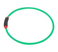 Zerodis Collares para Perros, Correas, Collar Ligero Ultrabrillante Recargable, Tamaño Ajustable para Perros y Gatos Pequeños, Medianos y Grandes, Collar Led para con USB (luz Verde)