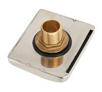 Zerodis Componentes de Bañera SpaHot, Boquilla de Bañera en Cascada de Acero Inoxidable, Boquilla de Llenado de de Salida Grande, Fácil Instalación para Piscinas y Baños