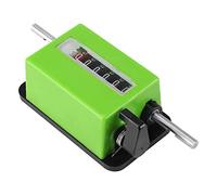 Zerodis Componentes de Control Industrial Contador de Longitud Mecánico Herramienta de Medición Precisa para Impresión Textil Contador Mecánico de 6 Dígitos Rodante