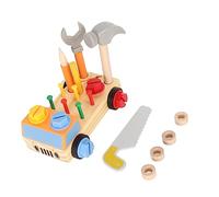 Zerodis Conjunto de Tablas de Destornillador Educativo, Juguete Habilidades Motoras Finas para Niños, Kit Tablero Destornillador Automóvil Montessori con Juguetes Interruptor Luz, Kit Herramientas