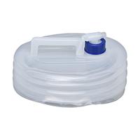 Zerodis Contenedor de Agua Plegable, Cubo Plegable, Jarra de Agua, Contenedor de para Camping con Gran Capacidad, Asa Portátil para Camping, Viajes y Uso Al Aire (talla pequeña)