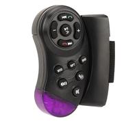 Zerodis Control Remoto del Volante ABS Car MP5 Control Remoto 8 M Alcance 35 Grados IR para Reproductores DVD GPS VCD Fácil Instalación Agarre Ergonómico para Conductores