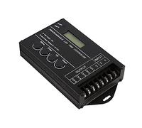 Zerodis Controlador de Temporizador LED Programable Interruptor de Tiempo Digital con 5 Canales DC12V 24V 20A para Luces de Cultivo RGBW RGB Iluminación de Decoración de Escenario