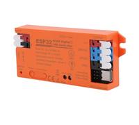 Zerodis Controlador de Tira LED, Luz RGBW Controlada por Aplicación Inteligente 15 A y Micrófono para Efectos de Iluminación Dinámica en Hogares y Fiestas