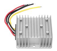 Zerodis Convertidor CC 36V 48V a 12V Reductor de Potencia, Aluminio Impermeable, Transformador de Voltaje de Alta Eficiencia, Ideal para Motores Automotrices y Sistemas de Audio (Carcasa de Aluminio