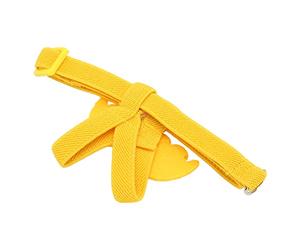 Zerodis Correa de Arnés para Pájaros para Mascotas, Cuerda de Tracción Ultraligera para Entrenamiento, Arnés Volador para Guacamayo Cacatúa, Amarillo (Yellow)
