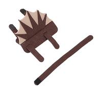 Zerodis Correa para el Pecho con Traje de Lagarto para Mascotas, Conjunto de Ropa de Dragón Barbudo, Material de Fieltro, Ligero y Agradable para la Piel, para Accesorios Fotográficos de Halloween,