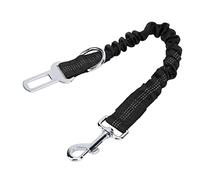 Zerodis Correa Retráctil para Perros de Alta Resistencia, Correa Elástica, Cuerda de Tracción para Perros con Hilos Reflectantes y Bandas Elásticas de Alta Tensión para Senderismo, (Black)