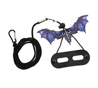 Zerodis Correo de Dragón Barbudo Ajustable Cuerda de Tracción de Lagarto Segura y Duradera para Caminar Al Aire Libre Adecuado para Varios Reptiles Pequeños (Purple)