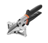 Zerodis Corte de ángulo Múltiple, Cizalla de Juntas, Cortador de Tubo de Enlace de PVC para Reparación de Envases Flexibles, 0 ° -135 ° Ajustable con Cuchilla Reemplazable, Acero Inoxidable, Manija