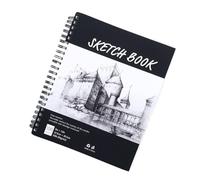 Zerodis Cuaderno de Bocetos Artístico, Papel Grueso, Cuaderno en Espiral, 100 Hojas Borrables, Ideal para Estudiantes y Artistas que Dibujan