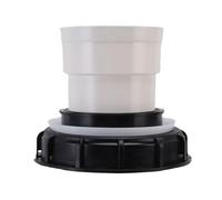 Zerodis Cubierta de Asa IBC, Plástico Duradero, Nailon, Lavable, Reutilizable, Mejora la Calidad del Agua, Filtro de Agua de Lluvia de 163 Mm para Horticultura