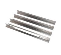 Zerodis Cubierta de Estufa de 4 Piezas Tapa de Acero inoxidable: Calor Resistente a la Protección del Calor Simple para Estufas de Gas