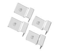 Zerodis Cubierta de Vidrio de Pescado de Abrazadera/Soporte con Pescado de Acero Inoxidable Sostenible para Soportar 4 Soporte de Acuarios, Fácil Instalación para Amantes del Agua (5 mm (4