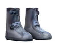 Zerodis Cubiertas Impermeables de Silicona para Zapatos de Lluvia, Protector Antideslizante para Botas Al Aire Libre para Hombres y Mujeres, Pesca y Caza (Leonado, tubo medio Talla 43-45)
