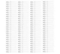 Zerodis Diodo LED de 100 Piezas, Colores Brillantes de Baja Potencia de 3 Mm para Proyectos de Bricolaje, Luces LED de Ahorro de Energía para Pantallas y Placas de Circuito (WHITE)