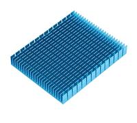 Zerodis Disipador de Calor 150x120x20mm Refrigeración de Aluminio para CPU PCB Amplificador Diseño Eficiente (BLUE)