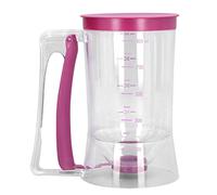 Zerodis Dispensador de Panqueques, Plancha para Panqueques, Mango con Gatillo, Herramienta para Hornear Masa con Etiqueta Medidora para Hacer Gofres, Muffins, Pasteles de Chocolate e