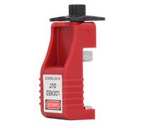 Zerodis Dispositivo de Bloqueo de Disyuntor, Abrazadera Ajustable de Metal con Cierre de Volante para Escenarios de Bloqueo de Varias Personas