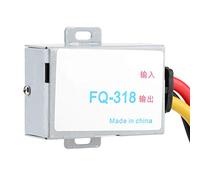 Zerodis Dispositivos Audiovisuales para Vehículos La Construcción de Hierro Elimina La emi para un Sonido Claro Adecuado para Sistemas Estéreo de Automóviles de 12 V Filtro de Ruido de Audio para