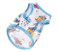 Zerodis Elegante Chaqueta de Mascotas Transpirable con Ropa de Jersey Ligera para Perros de Gatos Fáciles de Limpiar para Perros y Gatos Ideales para Interiores y Al Aire Libre (Chaleco de Malla M)