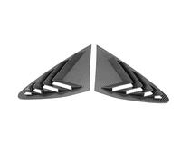 Zerodis Elegante Cubierta del Obturador de la Ventana Trasera para GLC Coupé C253, a Prueba de Arañazos, 2 Piezas Incluidas (Estilo de Fibra de Carbono)