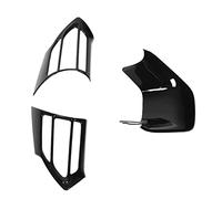 Zerodis Embellecedor Decorativo para Volante, Marco de ABS Negro Brillante, 3 Piezas, Cubierta Decorativa Interior para 2020 Cross 2020 2022 Sienta 2022 2021