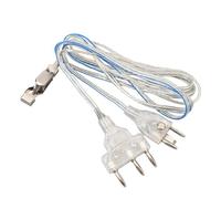 Zerodis Equipo Alambre Conductor Transparente de Plástico de Acero para Competiciones con Fuerte Compatibilidad para Equipo de Esgrima de Lámina de Espada Alambre para Cuerpo de Esgrima de Acero