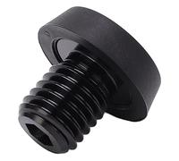 Zerodis Equipo de Billar Tapón de Parachoques de Extensión de Goma de Aluminio para Jugadores de Billar Material Duradero Que Protege la Parte Inferior del Taco Ligero Fácil de Transportar Cubierta