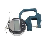 Zerodis Espesor de Pantalla Digital, Herramienta de Medición de Precisión de 0,01 Mm para Alambre de Esponja de Película de Tela de Papel de Cuero, con Pantalla LCD y Rango de 0-12,7 Mm