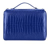 Zerodis Estuche Lápiz, 5 Capas Cremalleras Bolsas de Almacenamiento de Lápiz Estuches de Gran Capacidad Bolsita Bolígrafo Portátil de Papelería de Mesa de Maquillaje Organizador de (Azul Oscuro)