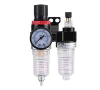 Zerodis Filtro de Aire 1/4 Pulgada Filtro De Aire Regulador del Compresor de Aire, Separador del Separador de Aceite de Agua