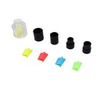 Zerodis Filtros Accesorios Agua Diseño Luminoso Realiam Wavemaker Bomba Salida de Pescado Cabeza con 4 Núcleos Tubos Adaptador para Accesorios Aquarium Wave Maker (Pequeño)