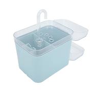 Zerodis Fuente de Agua para Gatos, Bebedero Automático para Mascotas de 2L/67oz con 4 Kits de Grifo con de Filtro para Uso en Interiores y Exteriores (Blue Jane Eyre [Grifo])