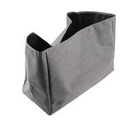 Zerodis Funda Impermeable para Máquina de Coser, Bolsa de Almacenamiento para Equipos de Costura a Prueba de Polvo con 3 Bolsillos, para la Mayoría de Máquinas de Coser 17,52 X 7,99 X (Grey)