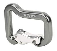 Zerodis Gancho de Bloqueo para Paracaidismo, Mosquetón de Paracaídas de Aluminio, 84x64x12mm, Accesorios para Senderismo, Camping Al Aire, Mini