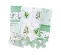 Zerodis H Icrafts Hojas de Papel Decorativo con Patrón de Plantas con Diseño de Flor de Espejo Único para Manualidades Bricolaje y Manualidades Decoración Papel Artesanal 15 (Tipo 2)