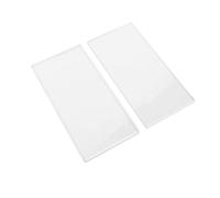 Zerodis H Icrafts Pad Juego de 2 Piezas de PE Transparente, 16 X 8 Cm, 5 Mm y 3 Mm de Grosor, con Placas A y B, para Manualidades, Cartulina, Manualidades, Troquelado, Corte A Máquina