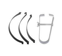 Zerodis Herramienta Compresora de Anillos de Pistón, Acero de Aleación, Fácil de Usar para Instalaciones de Motores de Motocicletas de 50 a 85 Mm