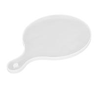 Zerodis Herramientas de Artesanía Tabla para Cortar Queso con Asas Agujeros para el Hogar Tabla para Servir Frutas Bandeja para Refrigerios Posavasos Hecho de Material de Silicona Bandeja de