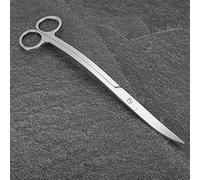 Zerodis Herramientas de Limpieza de Peceras de Acero Inoxidable Peceras Fácil de Usar con Agarre Cómodo y Cuchillas Afiladas para el Mantenimiento de Plantas Acuáticas Tijeras para