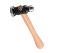 Zerodis Herramientas Ornamentales Accesorios Cabeza Martillo Pequeño para Fabricación de Joyas y Reparaciones Comunes con Ergonómico Material de Metal y Madera Martillo de Bola de 10 Pulgadas de Gran
