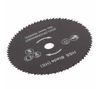 Zerodis Hojas de Sierra Herramienta de Corte de Acero Inoxidable para Madera con 80 Dientes y Diámetro de Orificio de 10 Mm para Sierras Eléctricas Hoja de Sierra Circular de 85 Mm,