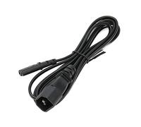 Zerodis IEC320 C14 Material de PVC Cordon Cordon Male a C7 para la Cámara Digital para el Brier de Escritorio, Impresora 10a 250V