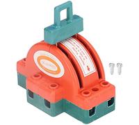 Zerodis Interruptor de Cuchilla de 2 Polos, Interruptor de Cuchilla de Doble Tiro 2P 32A 220V AC Acceso Al Terminal con Material PA ABS Retardante de Llama para Disyuntores a Prue